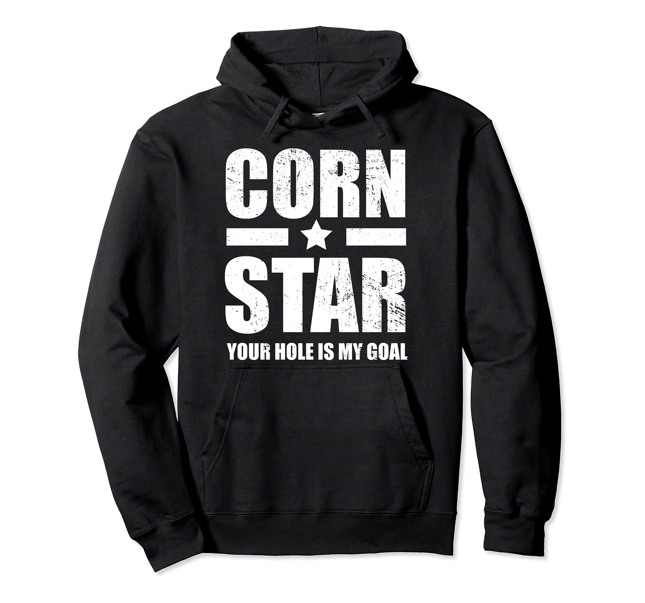 Cornhole Corn Star Vintage Retro Team Tournament Pullover Hoodie