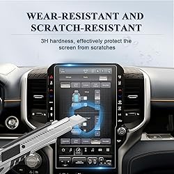 BIBIBO 2Pcs for 2025+ RAM 1500 Screen Protector