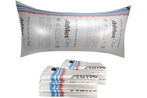 Dunnage Airbags 48" x 96", Pack of 20 - USA-Made Inflatable & Reusable Woven PP Dunnage Bags AtMet - Prevent Cargo Movement & Damage, Shipment Stabilizer for Pallets, Crates & Barrels by IDL Packaging