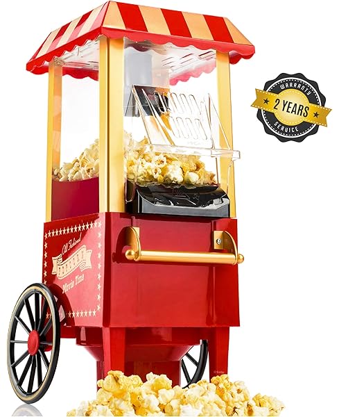 Taurus PopNCorn Máquina para hacer palomitas, 1100 W, Plástico ...