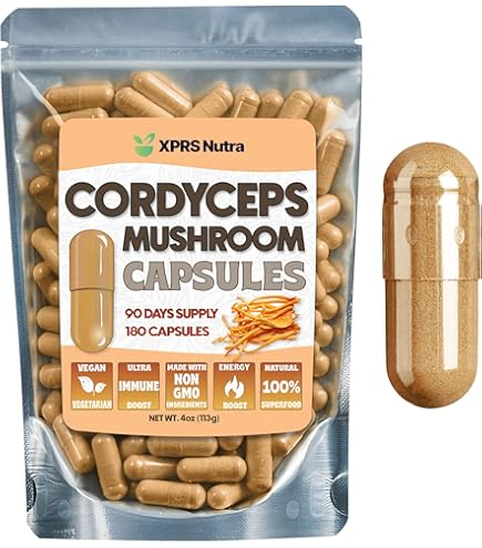 Amazon.com: XPRS Nutra Fungi Fusion Mushroom Blend Capsules - 180