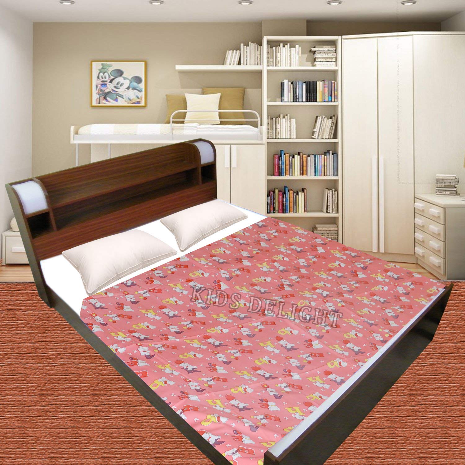 nursery with double bed