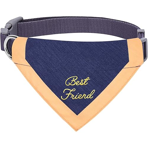 Blueberry Pet 9 Patterns Chic Stylish Triangle Cotton Blend Neckerchief Bandana Dog Collars