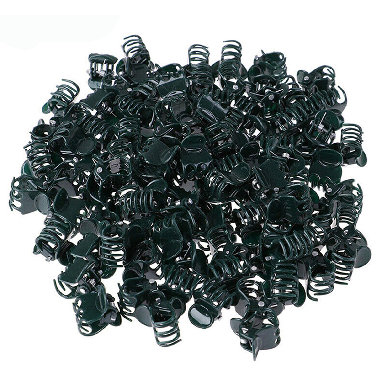 Bebester Orchid Clips, 100pcs Plant Clips for Flowers Vines Bouquets Stems