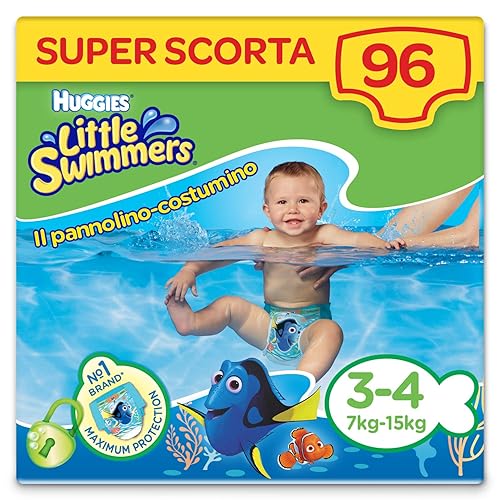 Huggies Little Swimmers Disposable Swim Diapers, Small, 12 Count