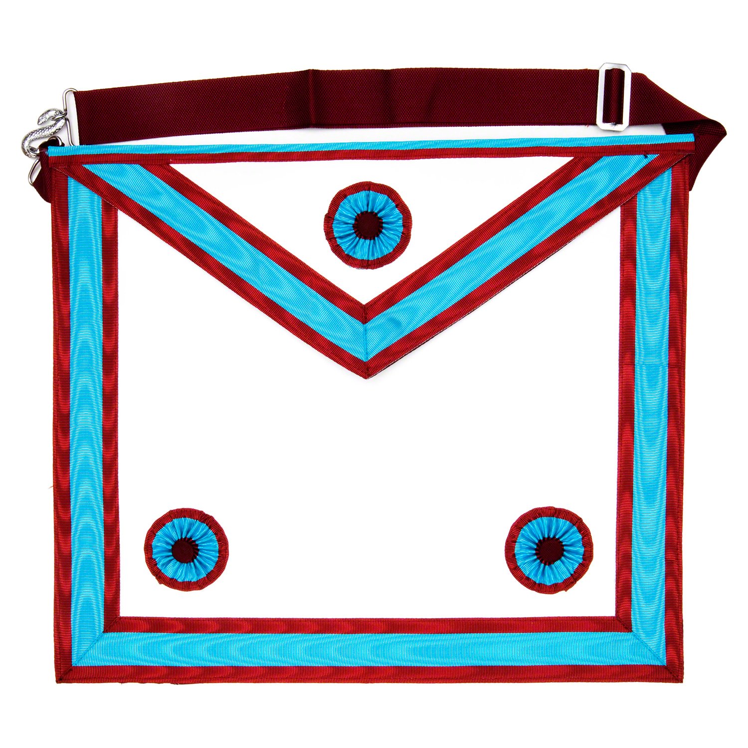 THE MASONIC COLLECTION - Mark Degree Master Masons Apron - Lambskin or Faux Leather - Easy to Wear for Long Hours - Freemason Gifts for Men