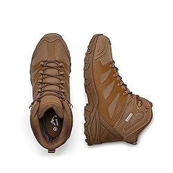 NORTIV 8 Men's Ankle High Waterproof Hiking Boots