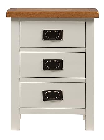 Coonagh Cream Solid Oak Bedroom Chest Of Drawer Bedside Draw 3 4 7