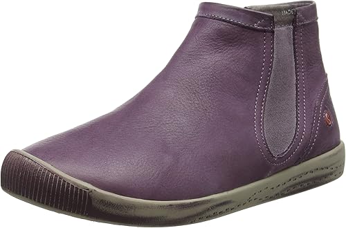 purple chelsea boots womens