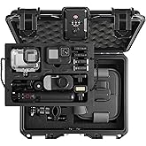 STARTRC VCR Case Organizer for GoPro Hero 13, Lockable TSA Dual Layer Waterproof Hard Carrying Case for GoPro Hero 12/11/10/9/8/Media Mod/Volta/Creator Edition/Action Camera and Other Accessories