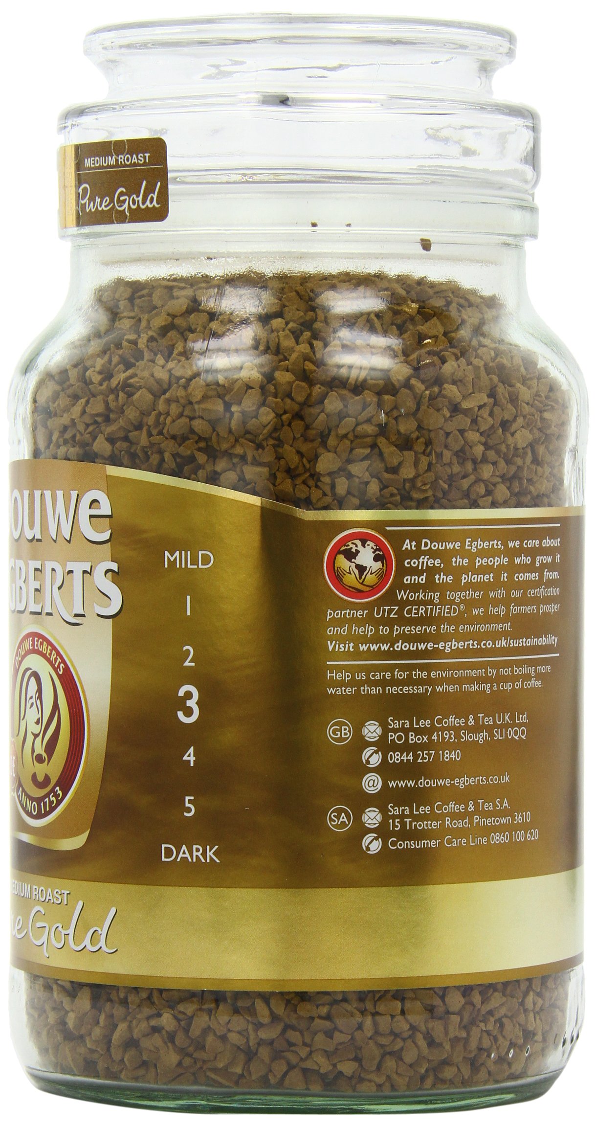 Douwe Egberts Pure Gold Instant Coffee 400g Buy Online in Colombia at
