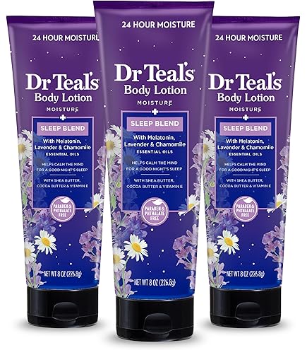 Amazon.com : Dr Teal's Sleep Body Lotion, 24-Hour Moisture, with