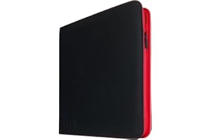 Vault X 12 Pocket Trading Card Zip Binder, 480 Cards, Compatible with Pokemon Scarlet & Violet Destined Rivals Set, Exo-Tec A
