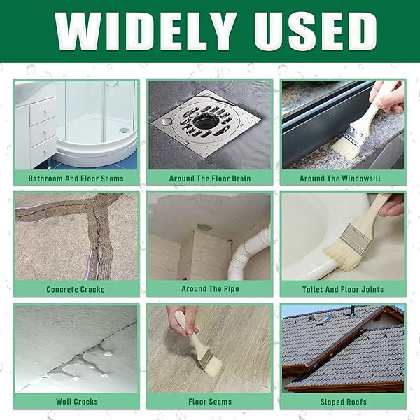 PAS DTS 35OZ/1000G INVISIBLE WATERPROOF AGENT, WATERPROOF ANTI-LEAKAGE AGENT, TRANSPARENT WATERPROOF INSULATING SEALANT, WATERPROOF SEALANT IS SUITABLE FOR BOTH INDOOR AND OUTDOOR USE