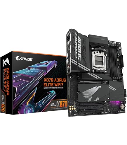 Amazon.com: GIGABYTE X870 AORUS Elite WIFI7 Motherboard - Supports