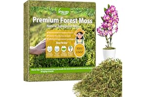 Legigo 3.5OZ Premium Forest Moss for Plants, 4QT Natural Green Sphagnum Moss for Potted Plants, Dried Orchid Moss Potting Mix, Soft Real Moss Decorative for Houseplants Orchids Succulents Reptiles
