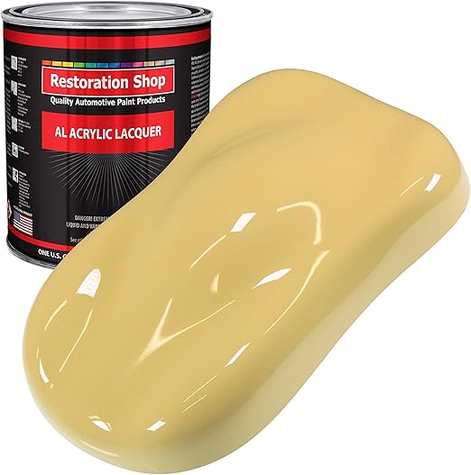 Restoration Shop Springtime Yellow Acrylic Lacquer Auto