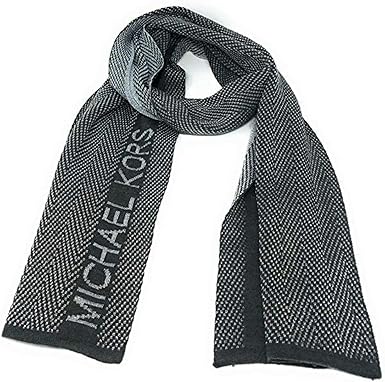michael kors scarf silver