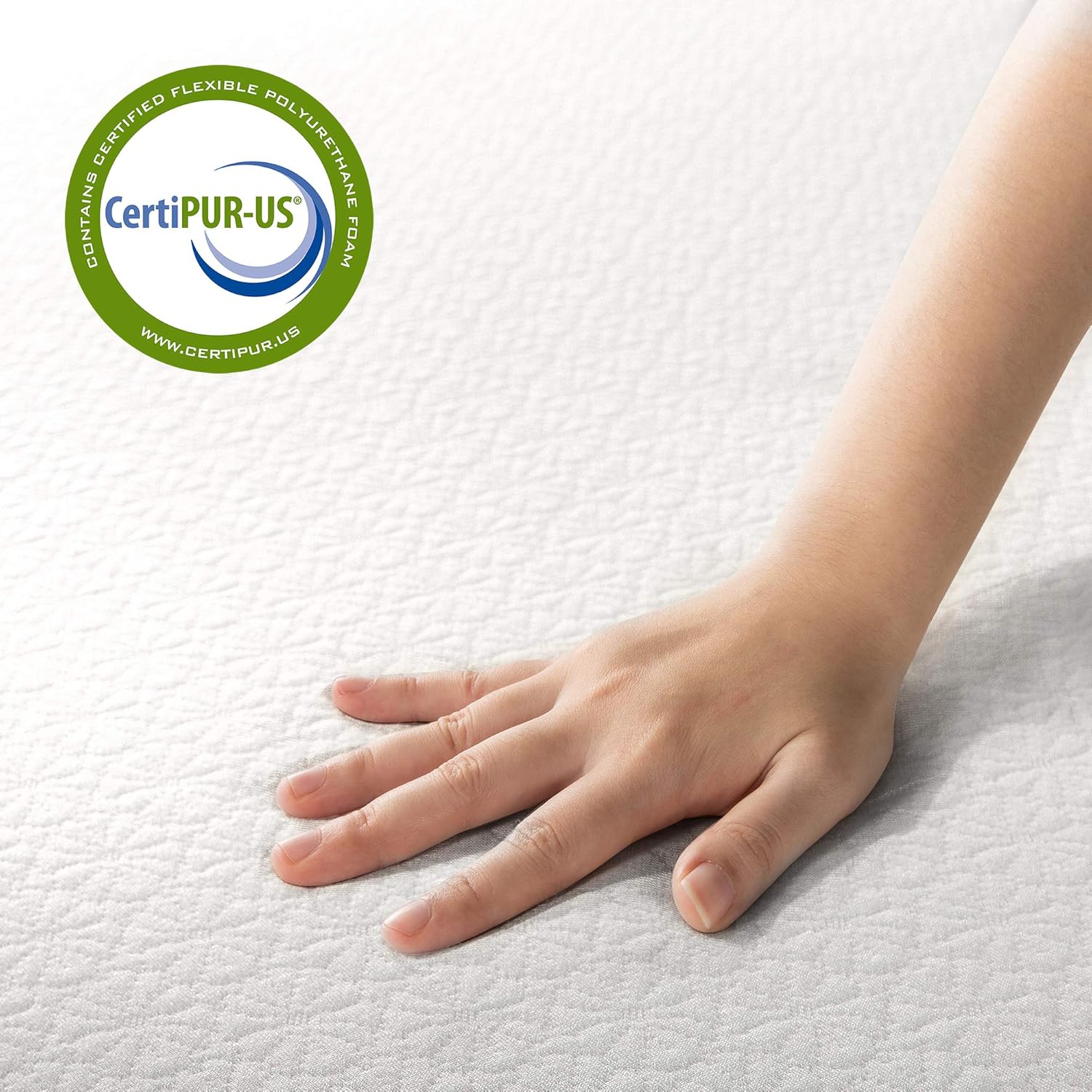 Zinus 12 Inch Green Tea Memory Foam Mattress / CertiPUR-US Certified / Bed-in-a-Box / Pressure Relieving, Queen: Furniture & Decor