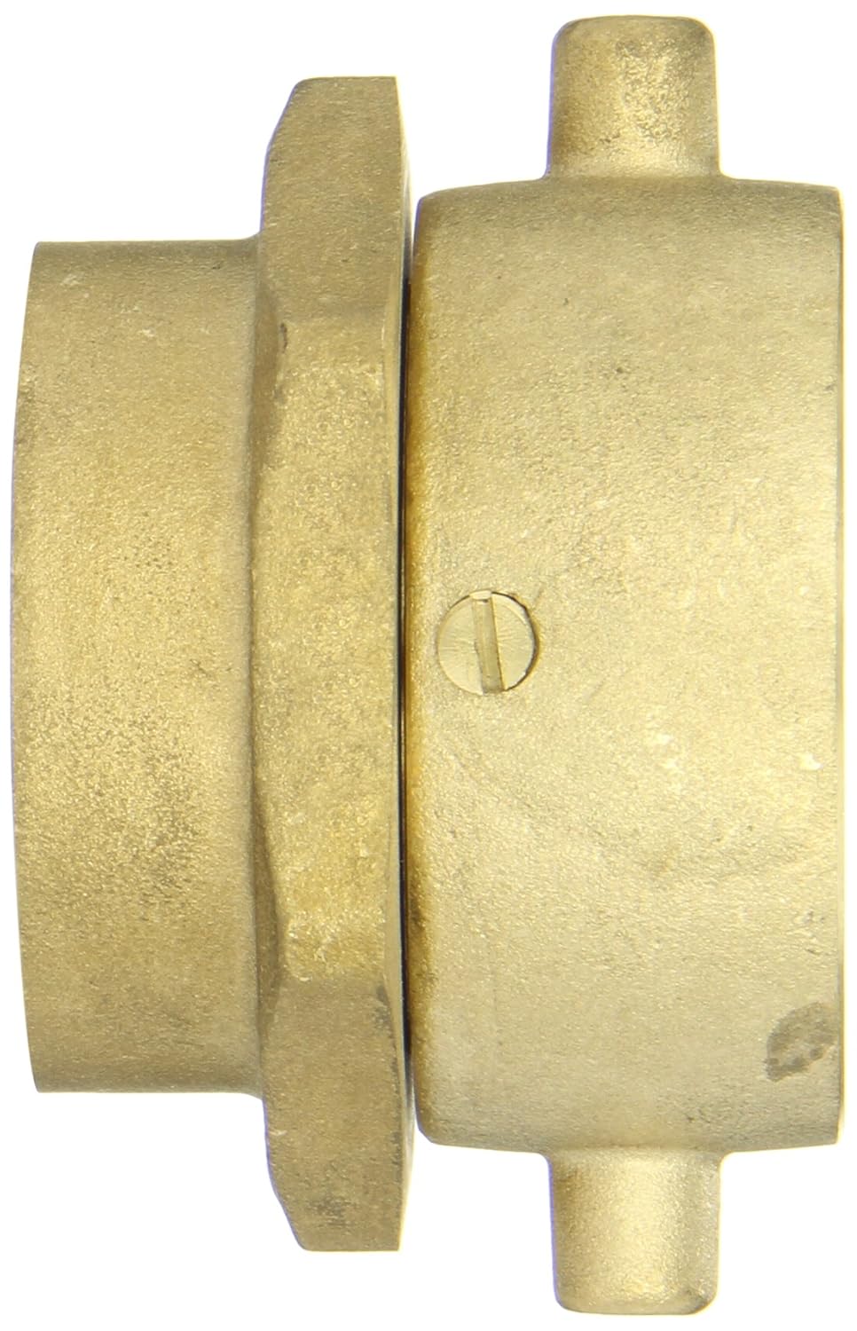 Dixon Valve SF150F Messing Drehadapter – 1-1/2 Zoll NST Weiblich Auf NPT Weiblich, Mit Stiftlaschen Für Feuerwehr Und Schlauchsysteme