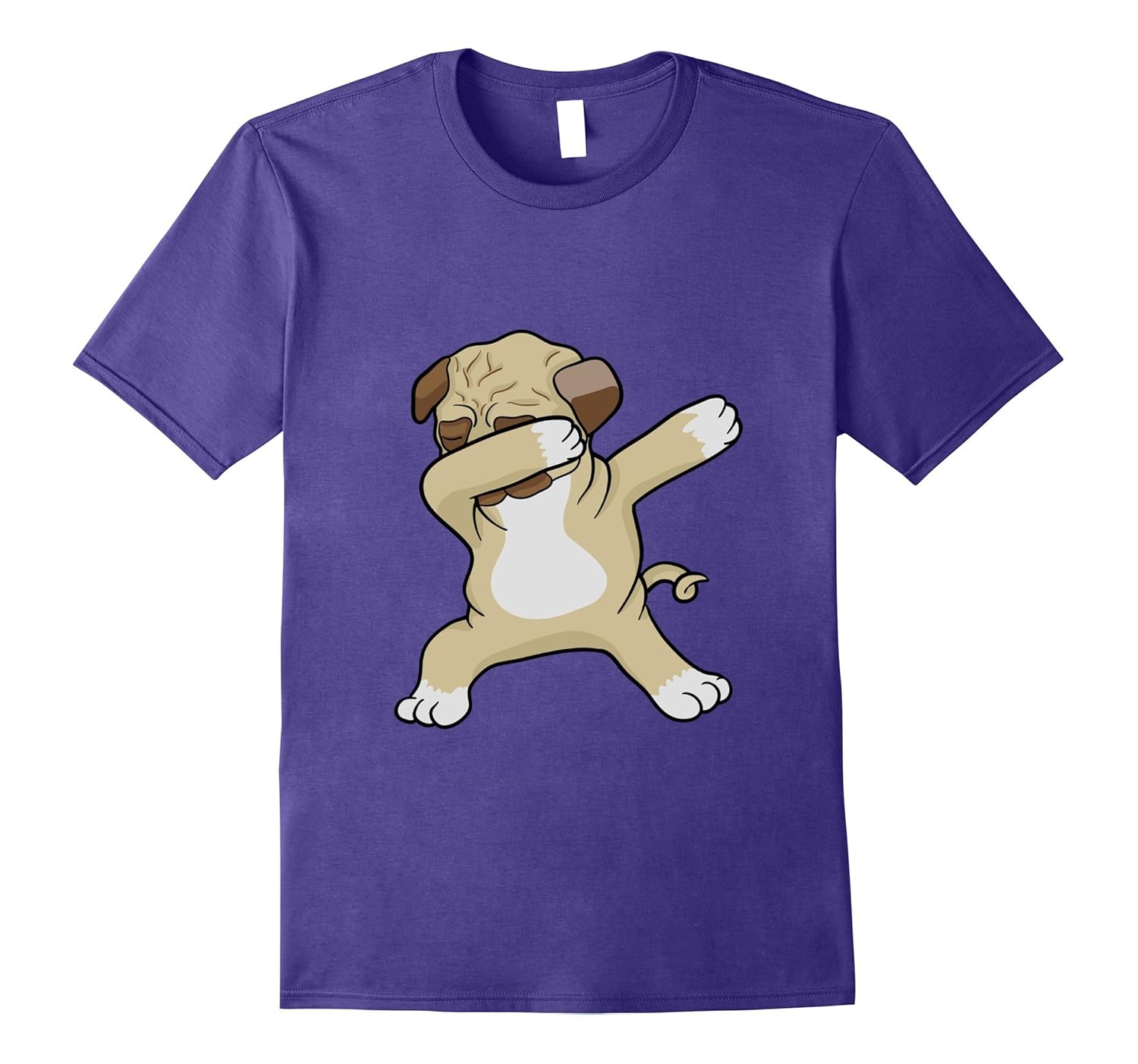 Dabbing Pug T-Shirt Funny Dab Gift-ANZ