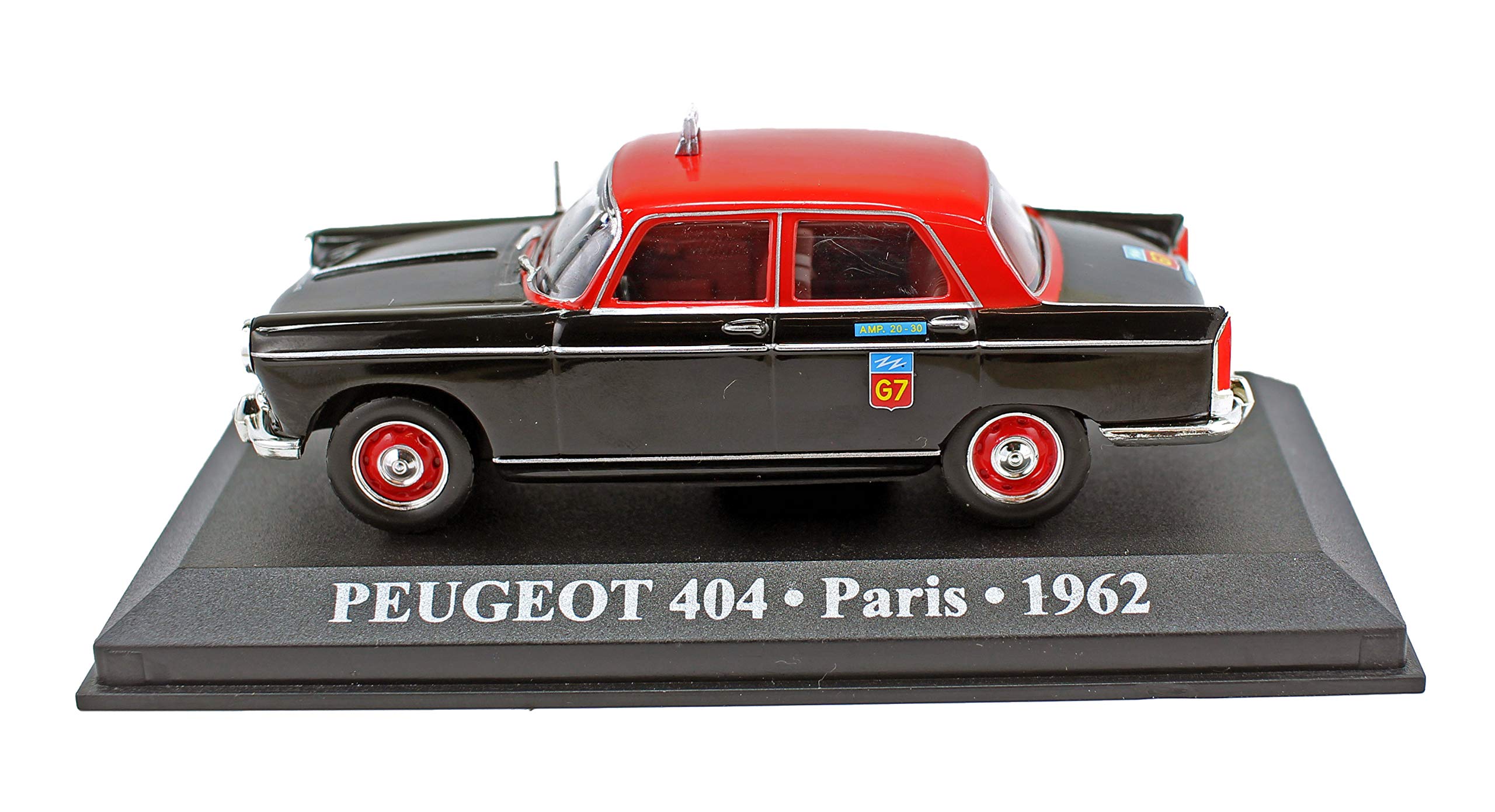 Peugeot 404 Paris 1962 Taxi Car Mint 1/43Rd Packaged Issue French L8769