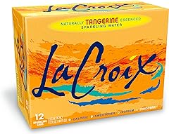 La Croix Sparkling Water, Tangerine, 12 Fl Oz (pack of 12)