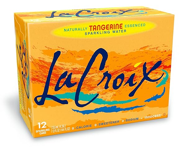LA CROIX, TANGERINE SPARKLING WATER, 12 OZ,