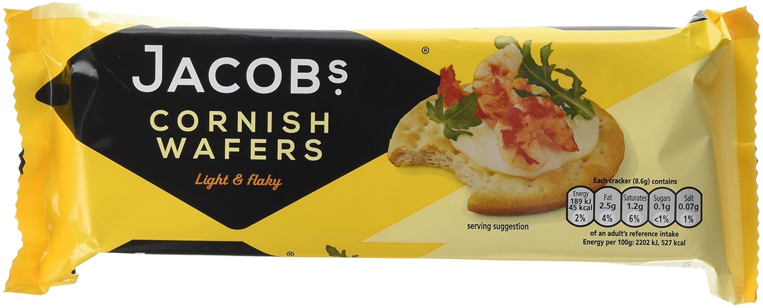 Jacob's Cornish Wafers 150 g (Pack of 12) Amazon.co.uk Grocery
