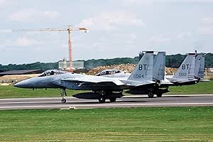 Amazon.com: Photo An F-15C and an F-15D Eagle aircraft of ...