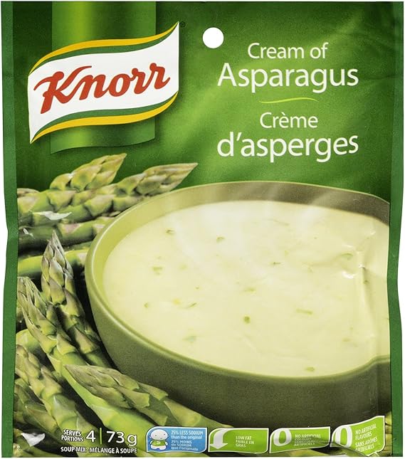 Knorr Cream of Asparagus Soup Mix Pack of 12 Packets, 73 GR Amazon.ca