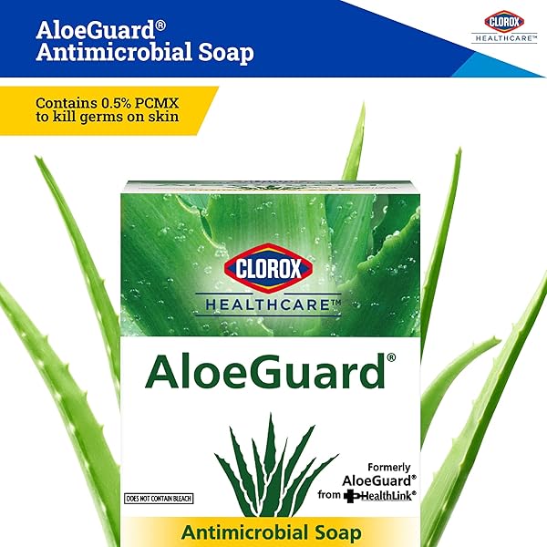 CLOROX HEALTHCARE ALOEGUARD ANTIMICROBIAL HAND SOAP REFILL BAG – LIQUID HAND WASH WITH ALOE VERA AND VITAMIN E FOR EVERYDAY USE TO SOOTHE & MOISTURIZE HANDS – FOR USE WITH SOAP DISPENSER, 27 FL OZ