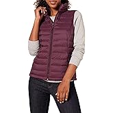 Amazon Essentials Women's Lightweight Water-Resistant Packable Puffer