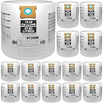 90663 Shop Vac Bags AIR-for Shop Vac 15-22 Gallon Dust Bags