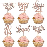 Gyufise Lot De 30 Décors Cupcakes Vintage 1942 - Anniversaire 80