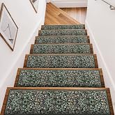 OJIA 15PC Stair Treads Non-Slip Stair Runner for Wooden Steps Indoor 30