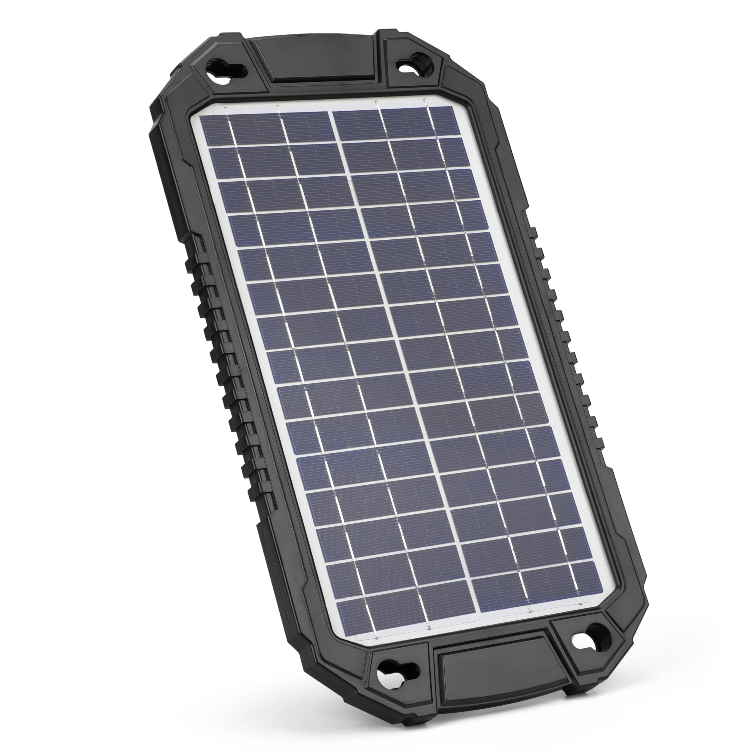 Sunway Solar Car Battery Trickle Charger & Maintainer 8W 12V Waterproof Solar Panel Power Charging Kit for Car Automotive RV Marine Boat Motorcycle Truck Trailer Tractor Powersports Snowmobile