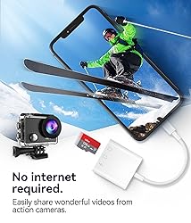 SD Card Reader for iPhone iPad, Oyuiasle Digital