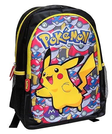 Pokemon mc-236-pk 40 cm Pikachu mit Pokeballs Rucksack