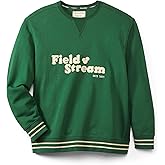 Field & Stream Tackle Twill Lightweight French Terry Applique Crewneck