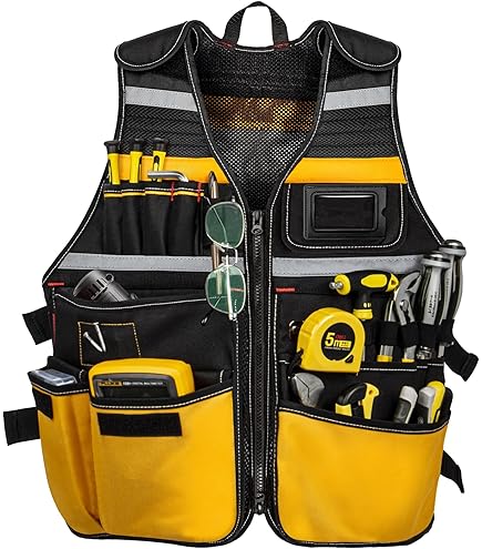 Unisex Heated Reversible Vest Kitted - Black - Size 2X