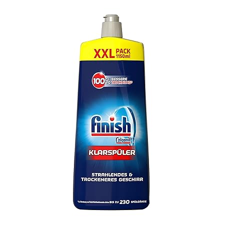 Finish Klarspüler mit Glanz- und Glasschutz XXL Pack 1150ml