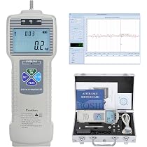 BAOSHISHAN Digital Force Gauge 500N - Push Pull Meter With Backlit LCD & Storage Case