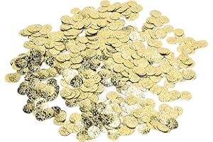 LAJS Belly Dance Coins, Beautiful Exquisite Fine Workmanship Metal Gold Coins for Clothing Decoration(Gold (Bird Coin))