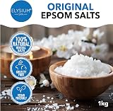 ELYSIUM SPA Natural Epsom Salts 1Kg Magnesium Sulphate Bath Salt view 2
