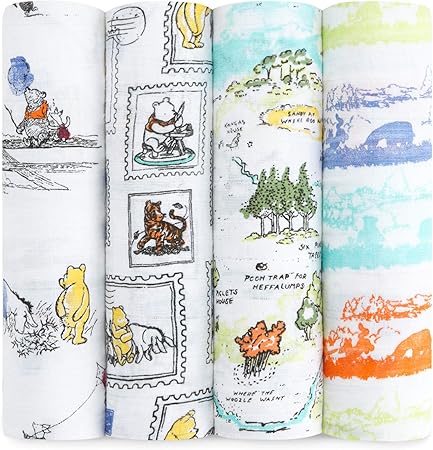 winnie the pooh muslin