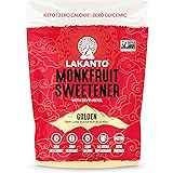 Lakanto Monkfruit Sweetener - 1:1 Raw Cane Sugar Substitute, Zero Calorie, Keto Diet Friendly, Zero Net Carbs, Zero Glycemic,