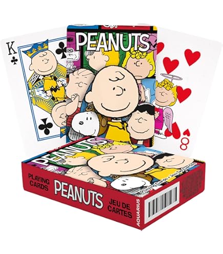 Aquarius Peanuts Joe Cool Playing Cards - Joe Cool Themed Deck of