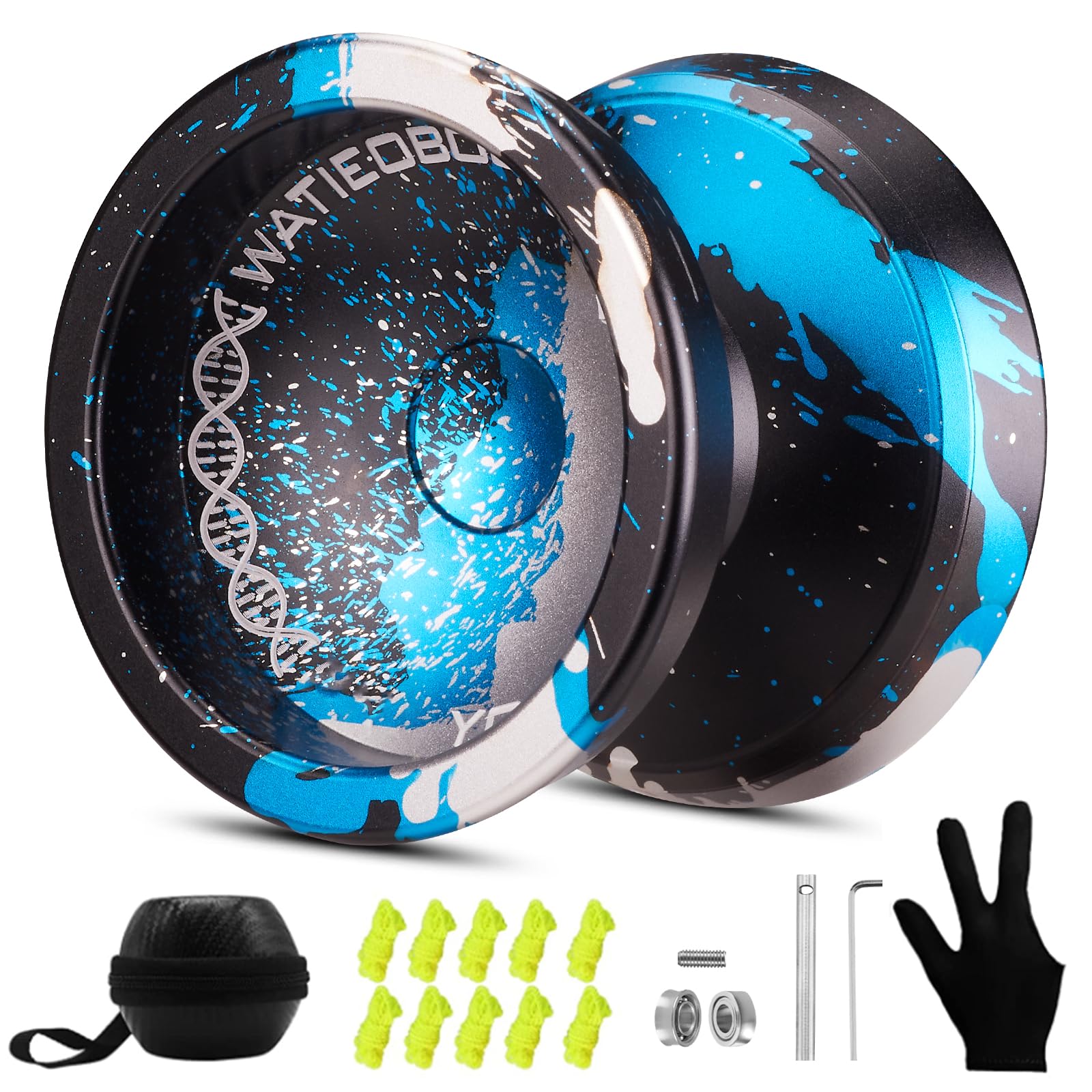 WATIEOBOO C130 yoyo Black Blue Silver Yoyo, Yoyo | eBay