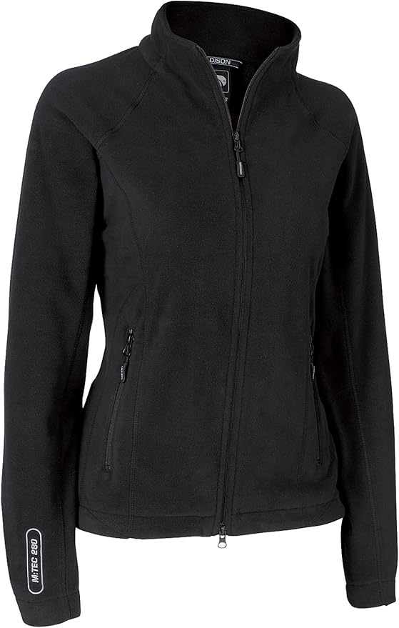 Madison Breeze Womens Fleece Jacket, Black 10 Amazon.co.uk Clothing